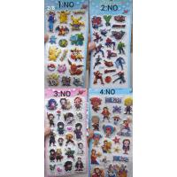 Sanrio kawaii kabartmalı çoklu sticker  hediyelik 1adet