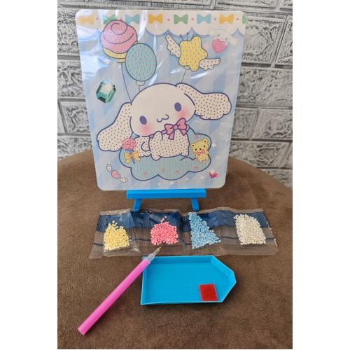 sanrio kawaii kendin yap elmas mozaik yapıştırma masa üstü figür çocuk hobi el sanatları hobi 1adet