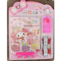 sanrio kawaii kendin yap elmas mozaik yapıştırma masa üstü figür çocuk hobi el sanatları hobi 1adet