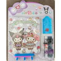 sanrio kawaii kendin yap elmas mozaik yapıştırma masa üstü figür çocuk hobi el sanatları hobi 1adet