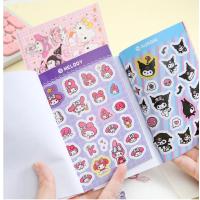 sanrio kawaii kuromi hello kitty cinnamoroll my melody 450 sticker defter sevimli hediyelik sticker