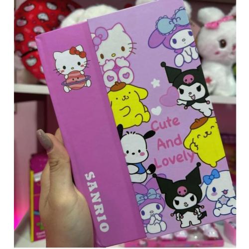 sanrio kawaii kuromi my melody cinnamoroll kapaklı defter sevimli lüx hediyelik ajanda