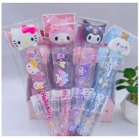 Sanrio Kawaii Kuromi My Melody Lüx Cetvel Rengarenk Okul Öncesi Sevimli Hediyelik Cetveller