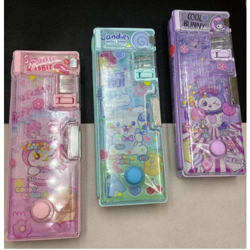 Sanrio Kawaii Lüx Kalemlik Oyuncaklı Içi Sulu Ultra Lüks Hediyelik Öğrenci Kalemlik 1 Adet