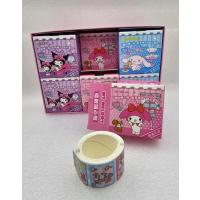 sanrio kawaii lüx sticker 200 lü sticker rulo kutulu sevimli hediyelik 1adet