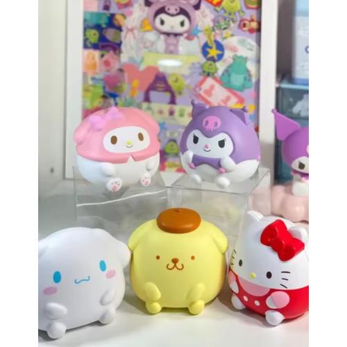 sanrio kawaii mini sukuşi anahtarlık yumuşak yavaş yükselen model seçenekli 1 adet çanta süsü squish