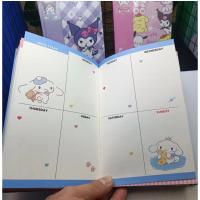 Sanrio Kawaii My Melodi Mıknatıslı Kapaklı Defter Ajanda Sevimli Lüx Hediyelik