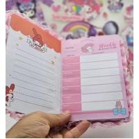 Sanrio Kawaii My Melody Lüx Yumuşak Kapaklı Defter Ajanda Günlük Notebook Hediyelik