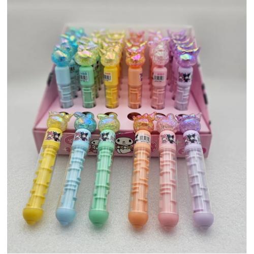 sanrio kawaii oyuncaklı rengarenk fosforlu işaretleme kalemleri renk seçenekli 1 adet