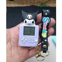 sanrio kawaii tetris oyunlu anahtarlık oyun konsol mini tetris oyunlu lüx anahtarlık hediyelik 1adet