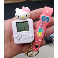 sanrio kawaii tetris oyunlu anahtarlık oyun konsol mini tetris oyunlu lüx anahtarlık hediyelik 1adet