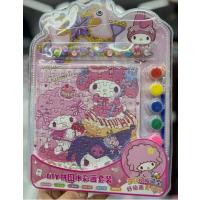 Sanrio Kromi My Melodi Cinnamorol Diy Kendin Yap Yapboz Sulu Boyalı Sevimli Hediyelik Lüx Boya Seti 1adet