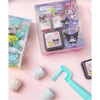 Sanrio Kuromi Cinnamoroll Hello Kitty My Melodi Melody Pompompurin Little Twins Star Damga Mühür