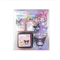 Sanrio Kuromi Cinnamoroll Hello Kitty My Melodi Melody Pompompurin Little Twins Star Damga Mühür