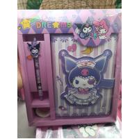 sanrio kuromi lüx hediyelik kırtasiye seti