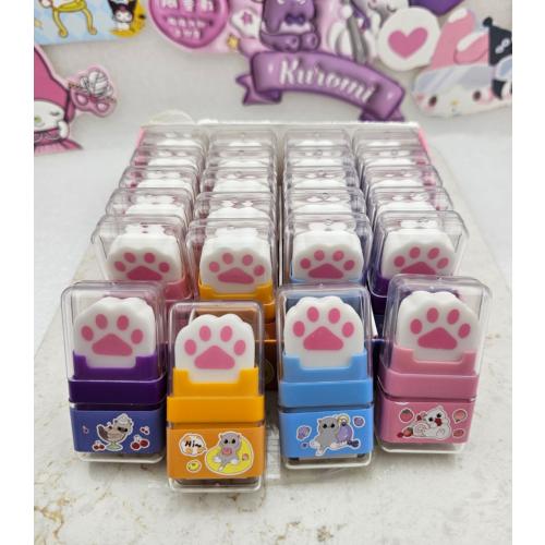 sanrio kuromi silindirli silgi silindir ile temizleyeci kurumili silgi okul öncesi hediyelik 1adet