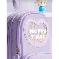sanrio mor figürlü çok bölmeli geniş kapasiteli kanvas kalemlik çanta cüzdan okul öncesi sevimli hediyelik