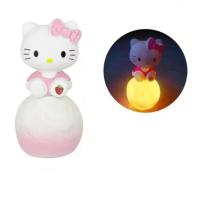Sanrio my melody figür ay gece lambası başucu mini pilli ay lamba masaüstü figür
