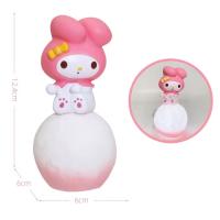 Sanrio my melody figür ay gece lambası başucu mini pilli ay lamba masaüstü figür