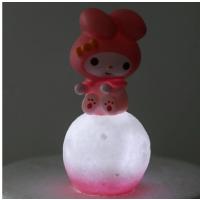 Sanrio my melody figür ay gece lambası başucu mini pilli ay lamba masaüstü figür