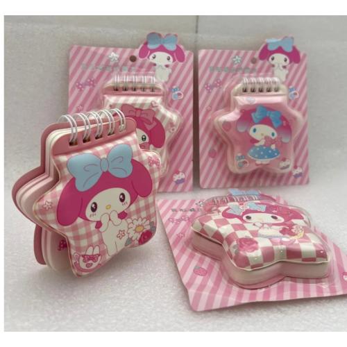 Sanrio My Melody Yumuşak Sünger Kapaklı Lüx Mini Defter Ajanda Hediyelik 1adet