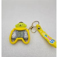 sanrio ponpopurin figürlü sevimli tetris oyunlu anahtarlık oyuncak tetris oyunları oyuncak 
