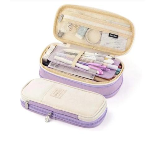 Special Büyük Kapasiteli Kanvas Kalemlik cüzdan çanta sevimli kaliteli modeller Pembe