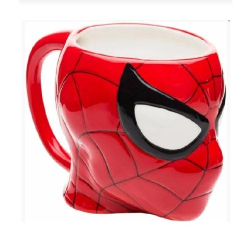 Spide rman örümcek adam 3D tasarımlı kupa bardak sevimli hediyelik şık tasarım