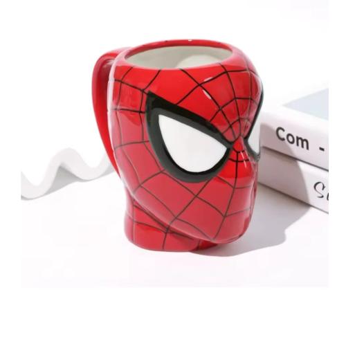 Spide rman örümcek adam 3D tasarımlı kupa bardak sevimli hediyelik şık tasarım