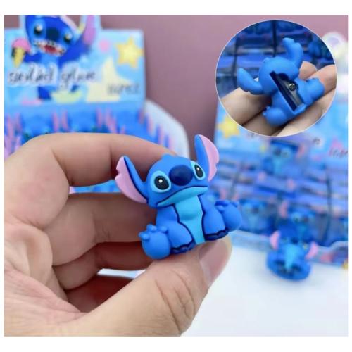 stitch figür kalemtıraş hediyelik stitch figürlü lüx kalemtıraş 1 adet