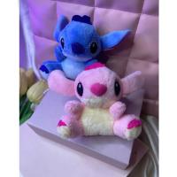 Stitch mini boy peluş anahtarlık pembe veya mavi renk seçeneği ile 1 adet