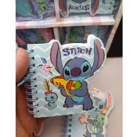 stitch mini not defter 3 boyutlu tasarımlı şık sevimli hediyelik defter renk seçenekli 1adet
