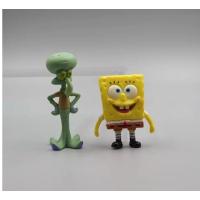 Sünger Bob 6'lı Figür Seti Çok Sevimli Ve Tatli Minik Karakter Figürleri Hediyelik Seti
