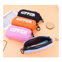 zipper pembe geniş  kapasiteli kalemlik büyük fermuarlı kaliteli kalem kutusu cüzdan